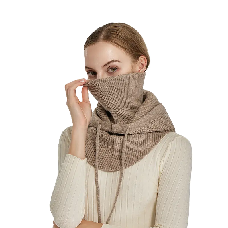 Cagoulă damă cu buclă integrată pentru gât - Lora - imagine 4