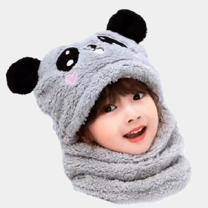 Cagoule Panda Grise  - CapToon - www.espacecagoules.com